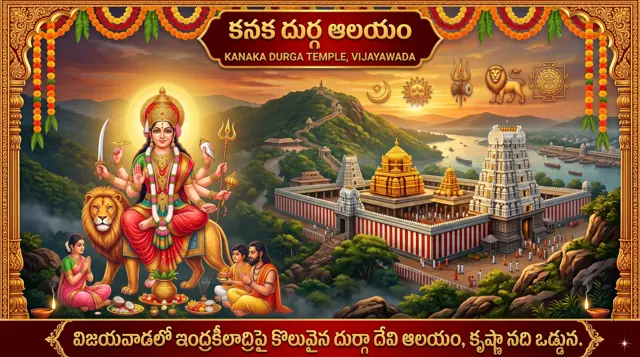 కనక దుర్గ ఆలయం - Kanaka Durga Temple, Vijayawada